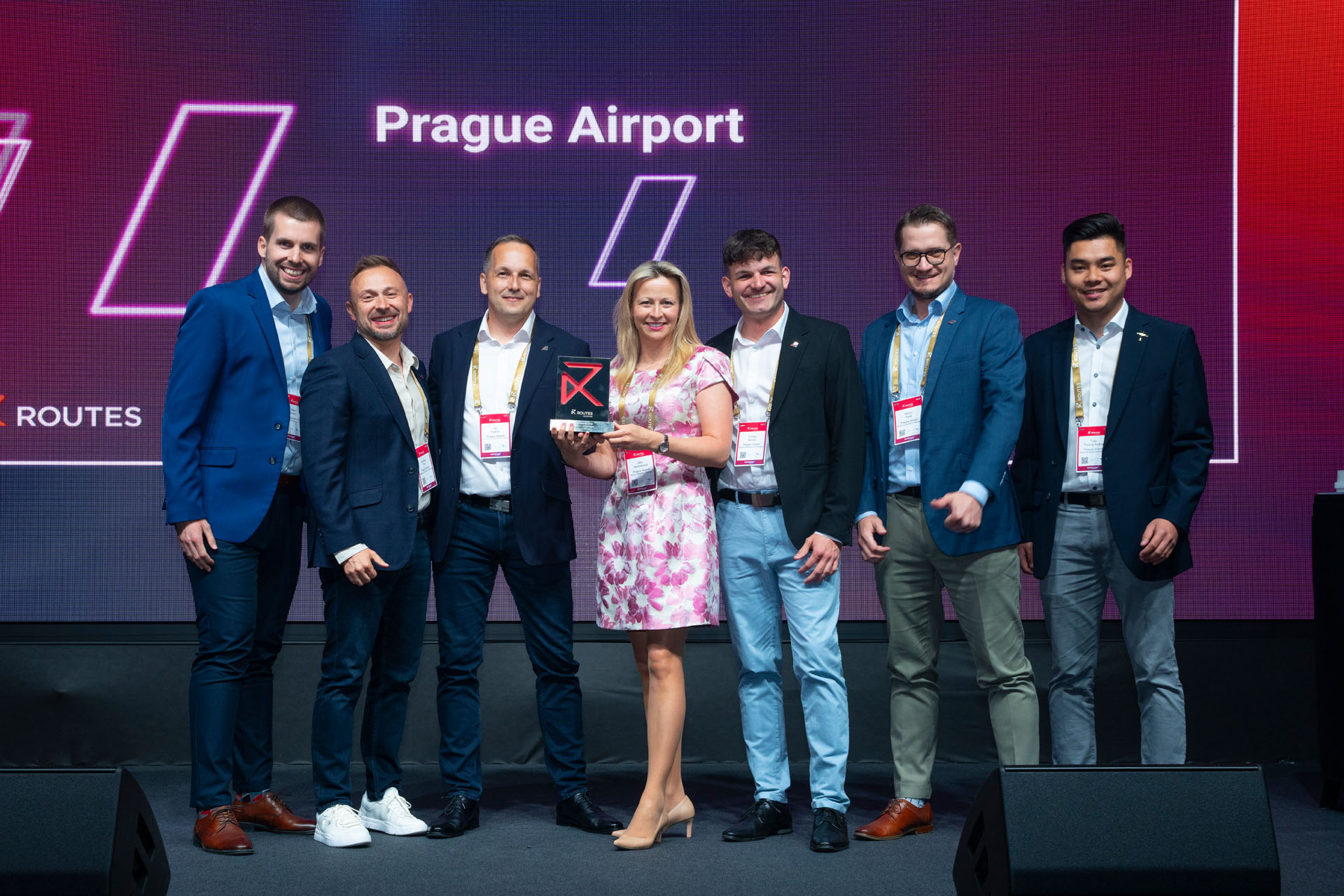 Evropa tleská pražskému letišti. Získalo ocenění Routes Europe Awards za spolupráci s dopravci