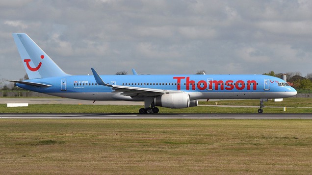 Boeing 757-2G5 britské charterové společnosti Thomson Airways s rozměrnými winglety na křídlech pro zlepšení provozně-ekonomických vlastností letadla.