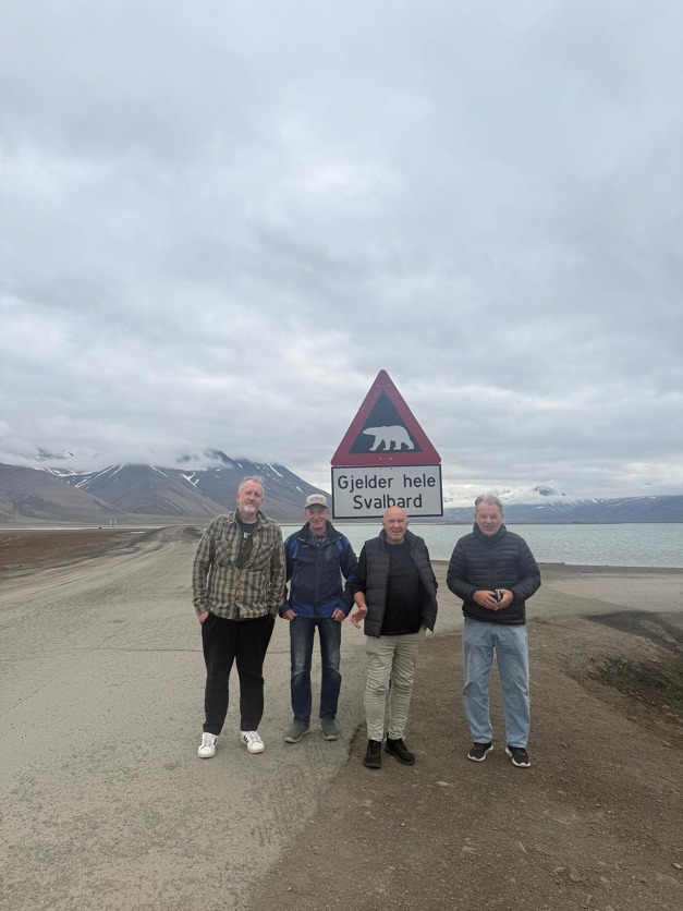 zleva – Christer, Birger, Jirka a Bjorn zleva – Christer, Birger, Jirka a Bjorn
