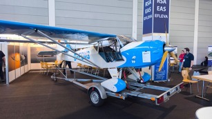 Ultralehký kitfox na německých značkách Ultralehký kitfox na německých značkách