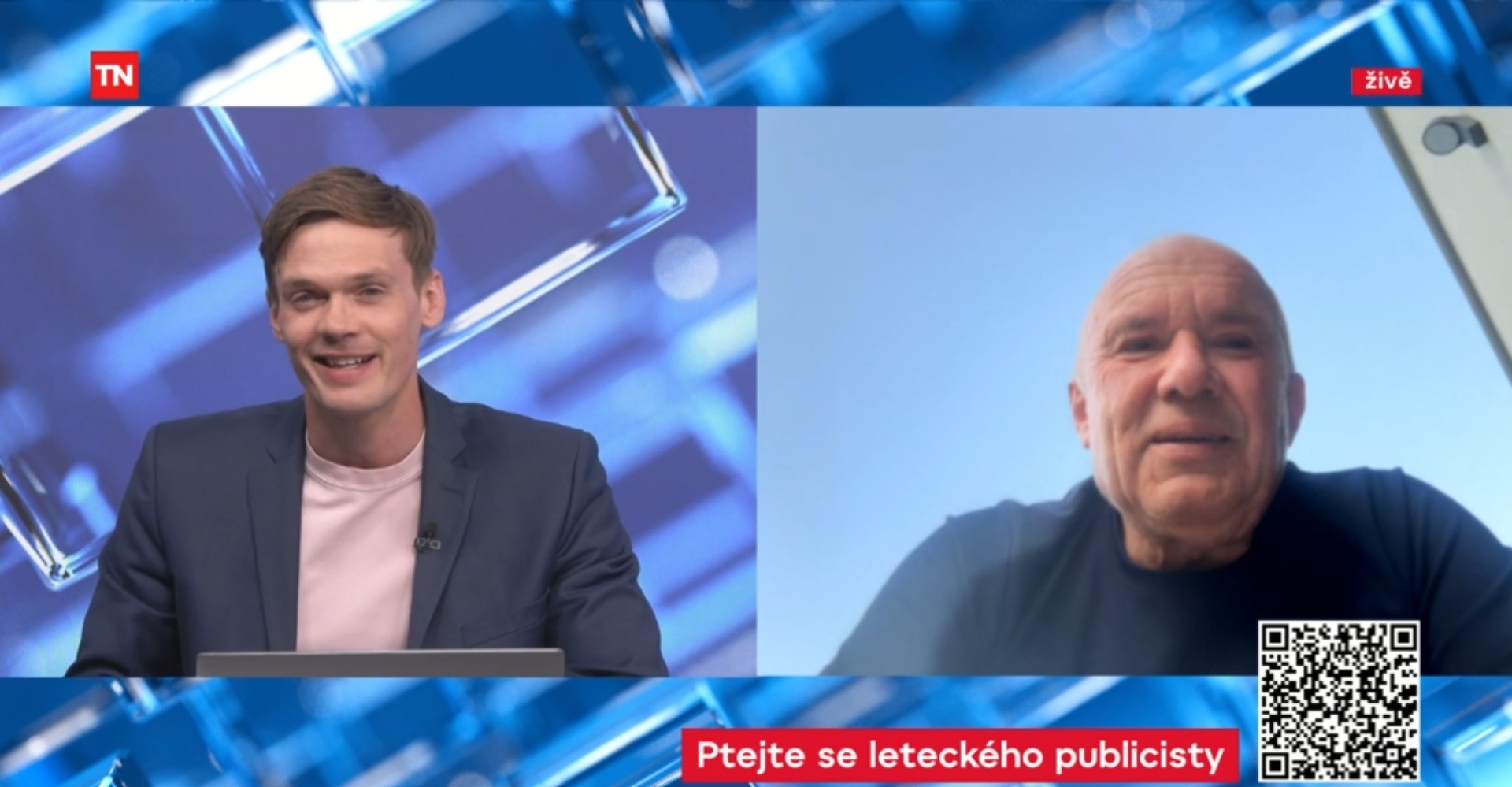 Moderní technologie zvýšily bezpečnost létání, tvrdí pilot a publicista Jiří Pruša