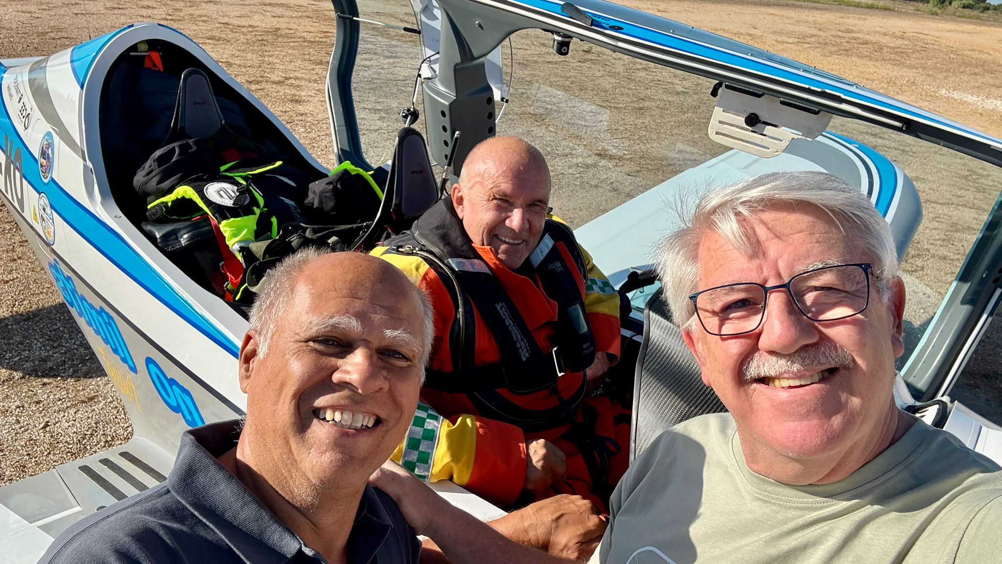Expeditionsflug zu den Azoren: Start zum Inselflugplatz Horta