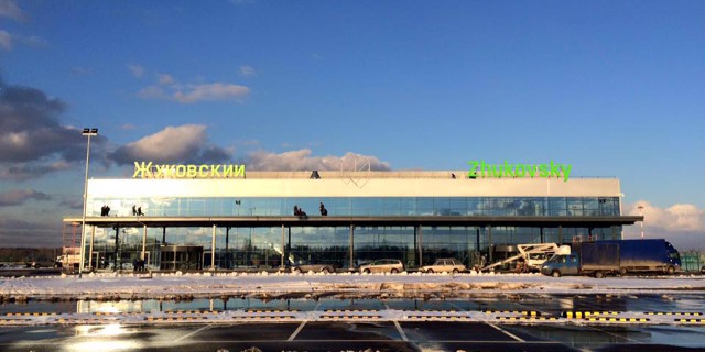 Žukovského mezinárodní letišttě Moskva - současný stav.
