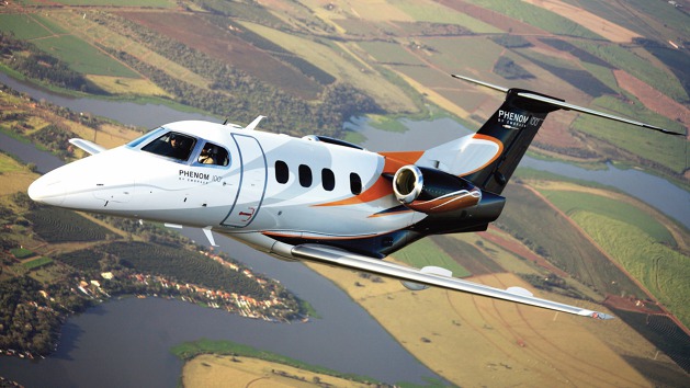 Embraer Phenom 100. Ilustrační foto: Embraer