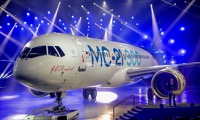 Roll-out MC-21 8. června 2016 v Irkutsku. Foto Irkut.com Roll-out MC-21 8. června 2016 v Irkutsku. Foto Irkut.com