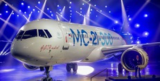 Roll-out MC-21 8. června 2016 v Irkutsku. Foto Irkut.com Roll-out MC-21 8. června 2016 v Irkutsku. Foto Irkut.com
