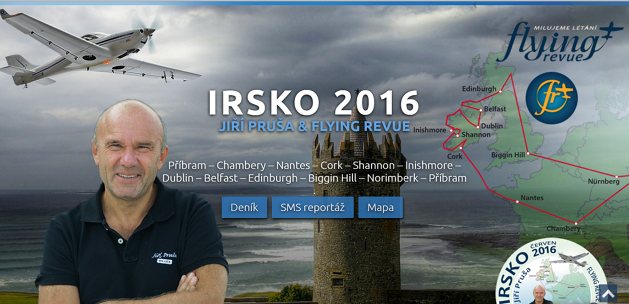 IRSKO 2016 - homepage webového speciálu expedice Irsko 2016. 