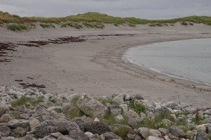 Pláž – ostrov Inishmore.