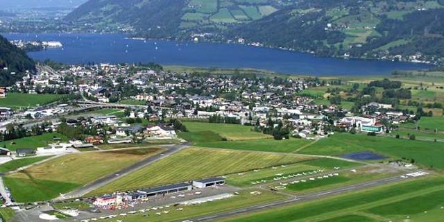 Letiště v rakouském Zell am See.