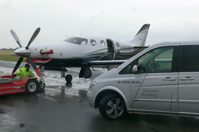 Na LKPR využily posádky skvělých služeb handlingu společnosti ABS Jets a.s.