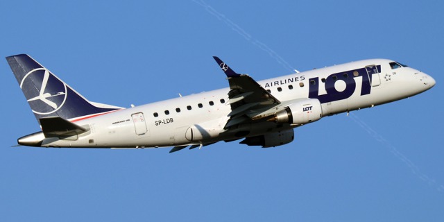 Embraer 170 v barvách LOT. Zdroj: Lot.com