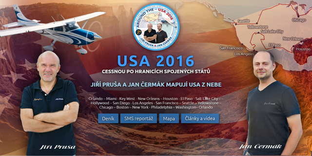 Hlavní strana speciálu USA 2016