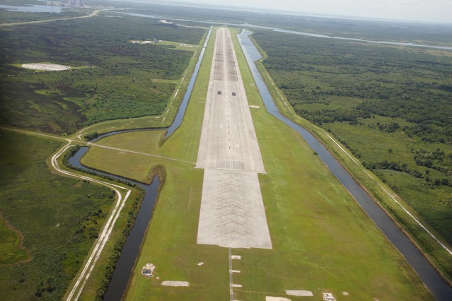 Dráha pro Shuttle Nasa – Cape Canaveral. 