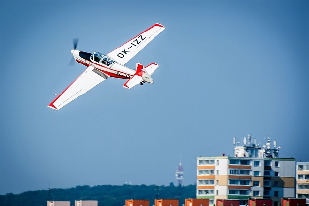 Zlín Z-526F. Foto: Martina Burainová