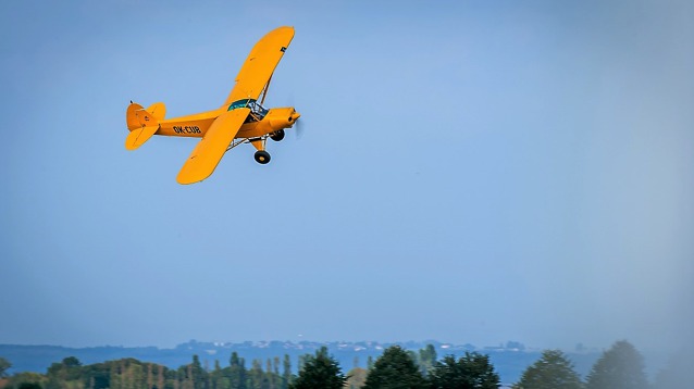 Piper Pa 18 Super Cub. Foto: Martina Burainová