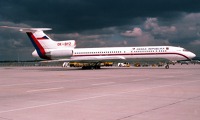 Tu-154M OK-BYZ v době aktivní služby. Tu-154M OK-BYZ v době aktivní služby.