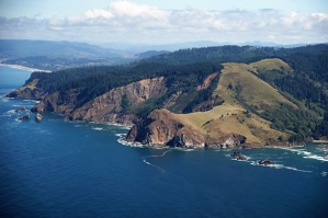 Pobřeží severní Kalifornie a Oregonu