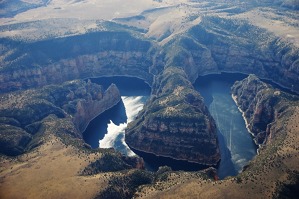 Bighorn Canyon na řece Bighorn