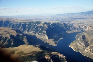 Bighorn Canyon na řece Bighorn