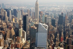 Horní Manhattan s Empire State Building.
