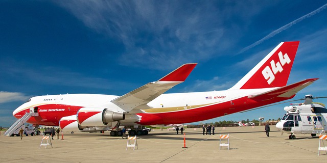 B747-400 SuperTanker společnosti Global SuperTanker Services. 