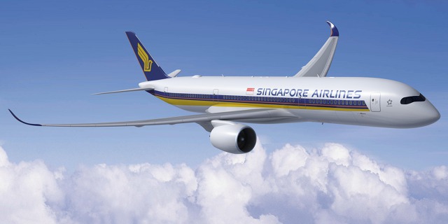A350-900 v barvách Singapore Airlines. Foto: 
