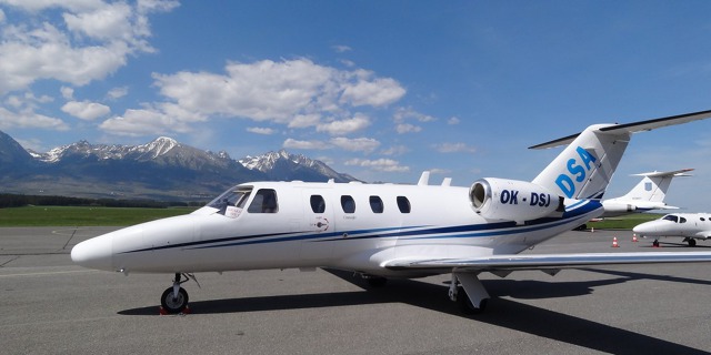 Cessna 525. Foto: dsa.cz