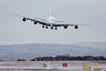 Takhle boční vítr potrápil 1. února 2017 A380 Emirates při přistání v Manchesteru. Foto: DailyMail.uk   