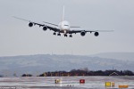 Takhle boční vítr potrápil 1. února 2017 A380 Emirates při přistání v Manchesteru. Foto: DailyMail.uk   