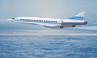 Nový supersonic XB-1 v představě tvůrců. Zdroj: Boomsupersonic.com Nový supersonic XB-1 v představě tvůrců. Zdroj: Boomsupersonic.com