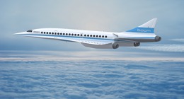 Nový supersonic XB-1 v představě tvůrců. Zdroj: Boomsupersonic.com
