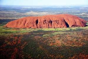 Proslulá skála Ayers Rock. Foto: Jiří Pruša