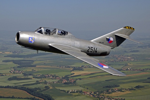 Cvičný MiG-15 UTI. Zdroj: Iznamest.army