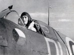 Československý stíhací pilot Karel Pošta. Foto: Archiv autora