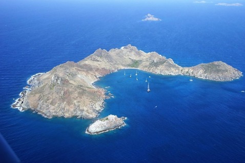 Ostrovy v okolí Saint Barthélemy. Foto: Jiří Pruša