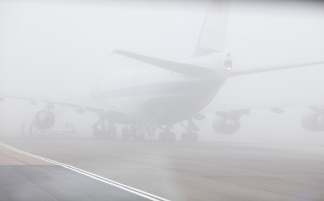 Mlha na letišti. Ilustrační foto: Acclaim Images