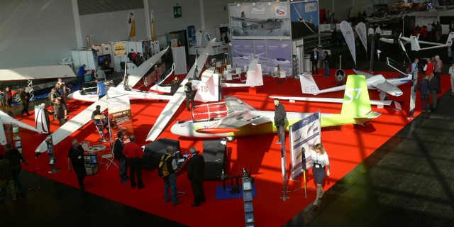 Větroně letos najdete v hale B5 - včetně expozice společnosti Blaník Aircraft. 