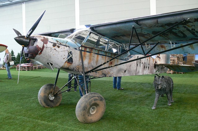Italsko-česká společnost Zlin Aviation měla jako vždy působivou expozici ve stylu Bush flying - na obrázku model Shock Cub. Foto: Michal Beran, Flying Revue