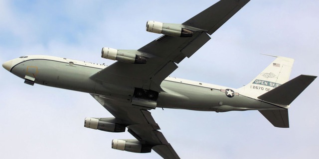 Boeing OC-135B Open Skies US Air Force. Zdroj: Wikimedia