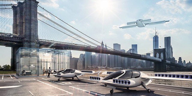 Lilium Jet, možná už ne tak vzdálená budoucnost  individuální dopravy. Obr. Lilium Aviation 
