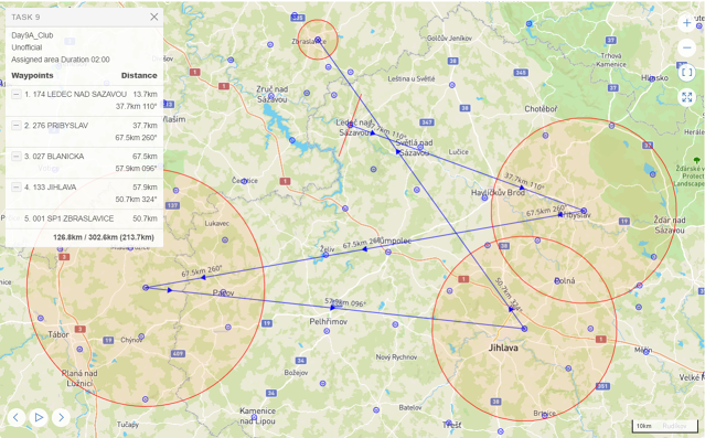 Interaktivní mapa úlohy 9 pro Class Club (úterý 31. 5. 2017). Interaktivní zobrazení po kliknutí na mapu (na otevřené stránce pak odscrolujte dolů).  