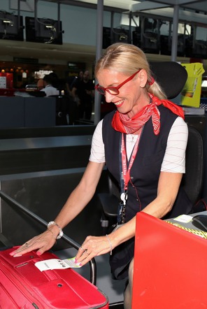 Helena Kocourková, check-in agentka, Czech Airlines Handling