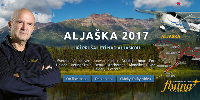 Jiří Pruša bude během muzejní noci povídat o svých leteckých expedicích. Z té poslední, obletu Aljašky, se vrátil před týdnem. 