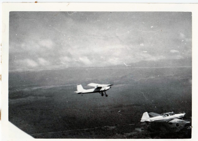 Aero L-60 a Z-226 nad Andami. Foto: Archiv Aleše Křemene