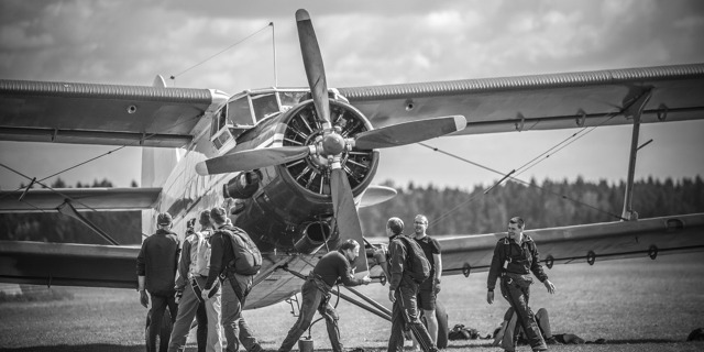 Populární Andula, Antonov An-2. Domácí šampionát korunovala tradiční chotěbořská Airshow. Foto: Miloš Novák