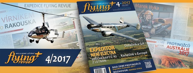 Flying Revue 4/2107 už ve čtvrtek na stáncích!