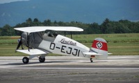 Bücker Bü 133 Jungmeister jednoho z členů GHF. Letoun nese zbarvení v jakém na tomto typu létala německá akrobatická pilotka Liesel Bachová, mistryně Evropy z roku 1937. Foto: Michal Beran Bücker Bü 133 Jungmeister jednoho z členů GHF. Letoun nese zbarvení v jakém na tomto typu létala německá akrobatická pilotka Liesel Bachová, mistryně Evropy z roku 1937. Foto: Michal Beran