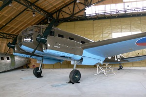  Siebel Si 204, resp. jeho poválečná českoslovenká verze Aero C-3A, v hangáru Leteckého muzea Kbely. Foto: Miroslav Beran