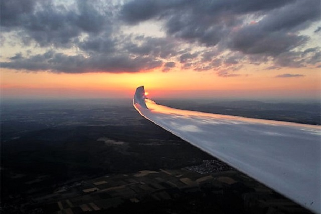 Slunečně letecké imprese nad Hahnweide. Foto: Korbinian Oberpriller