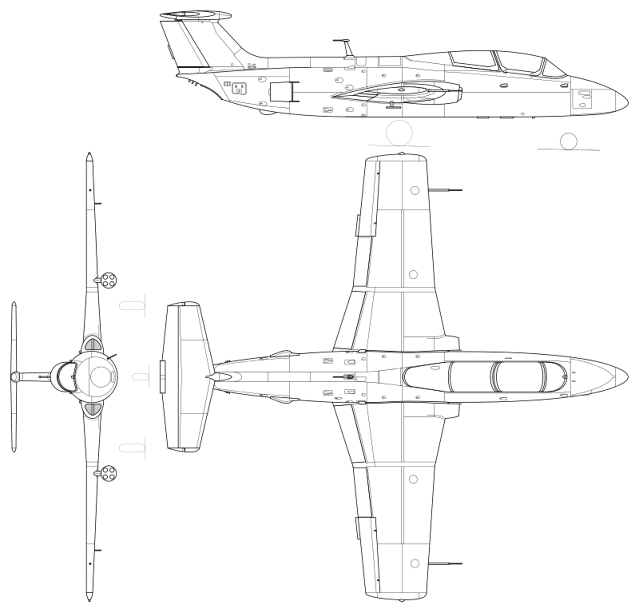 Aero L-29 Delfín. Obr.: Wikimedia